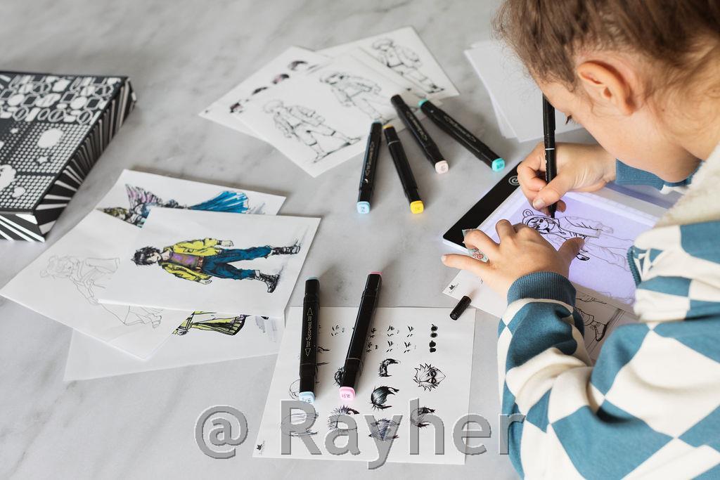 Set creativo Manga, Create Your Manga Characters