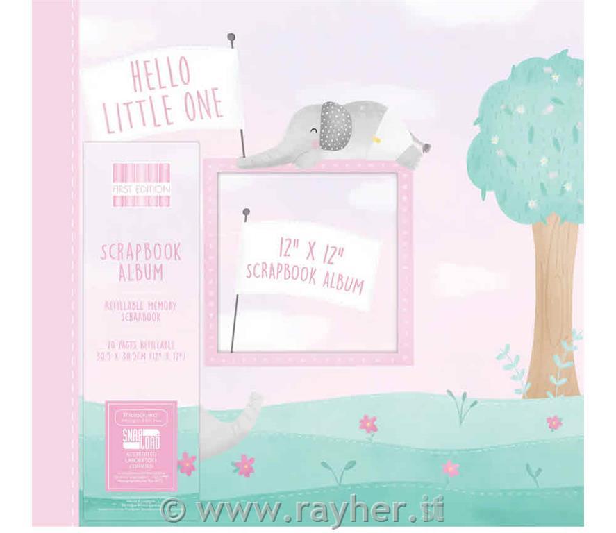 Scrapbook album Baby Girl 30,5x30,5 cm