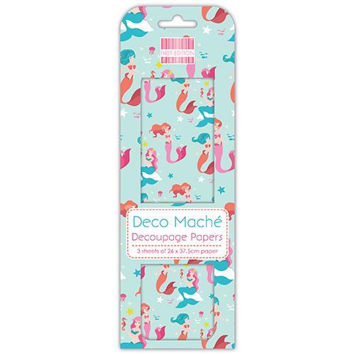 Deco Mache - Mermaids