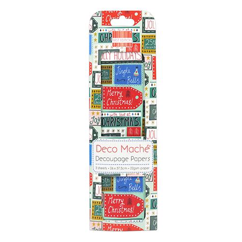 Decoupage papir MD, Tags,3 pole 26x37,5 cm