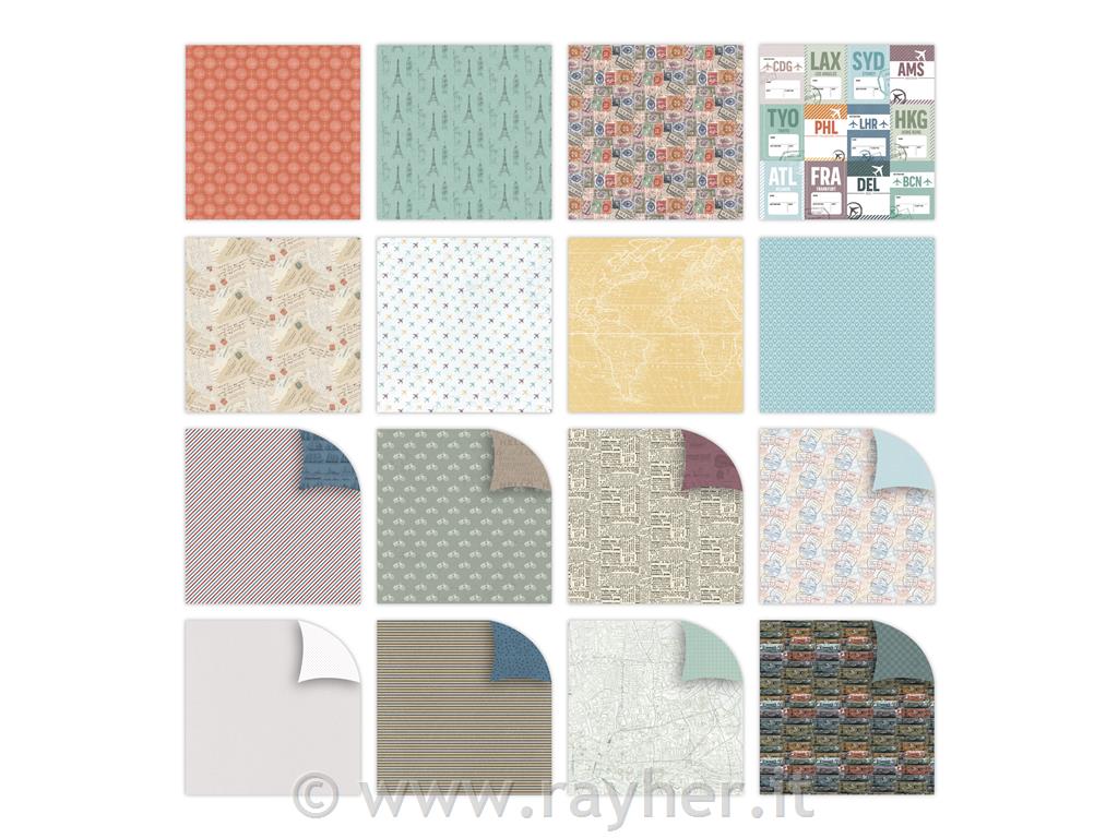 Set di carta Bon Voyage set 48