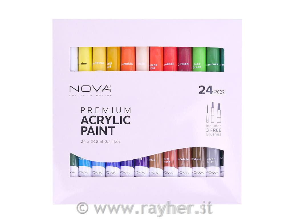 Acrylic-Set 24x12 ml
