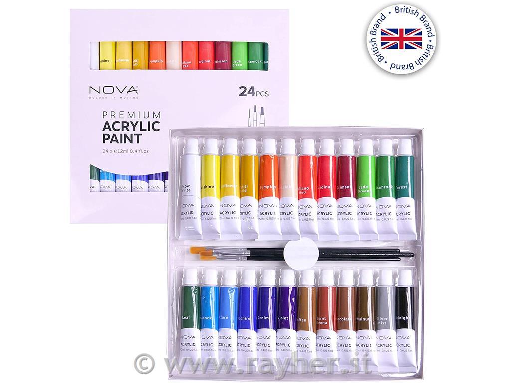 Acrylic-Set 24x12 ml