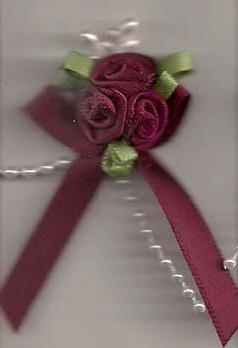 ROSE CLUST, WINE RED, SET 2