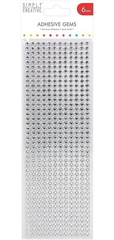Simply Creative 6mm Gems - 504 Pack