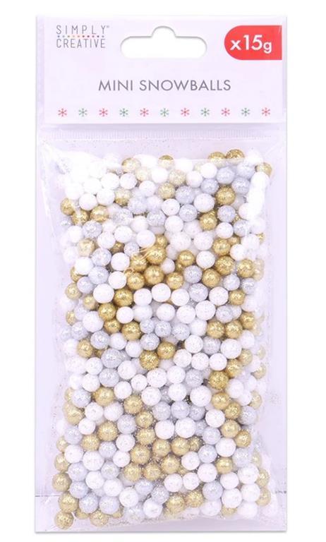 Palle di neve decorative 15g