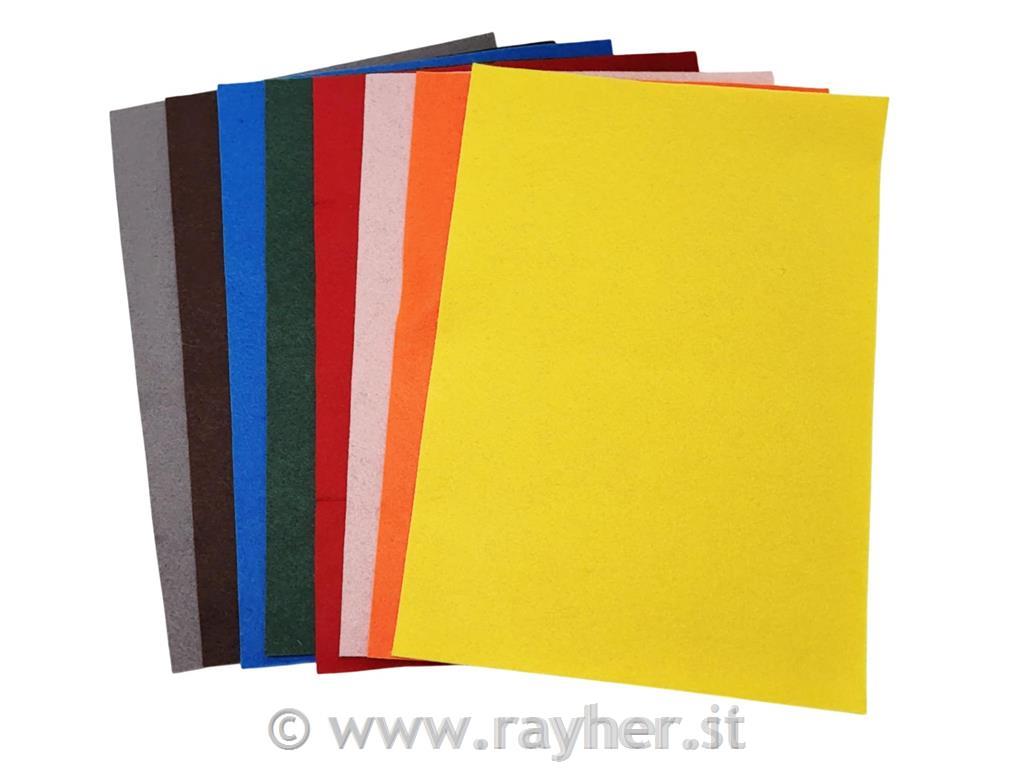 Set di feltro A4 – 8 pezzi