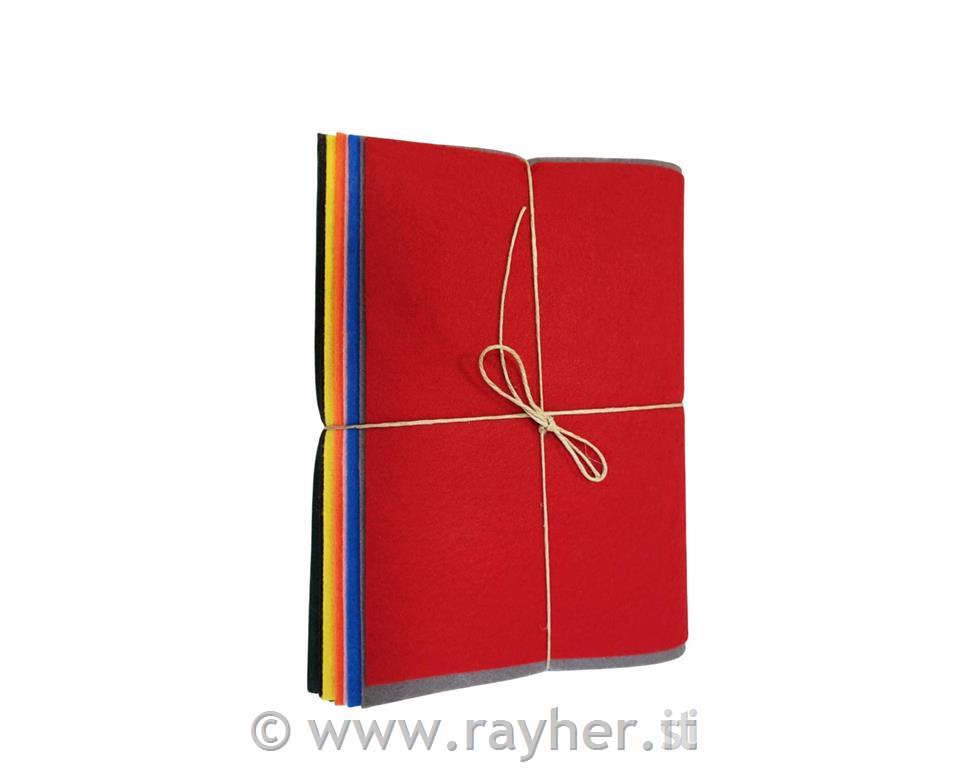 Set di feltro A4 – 8 pezzi