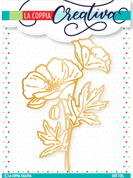 Hot Foil Due Papaveri