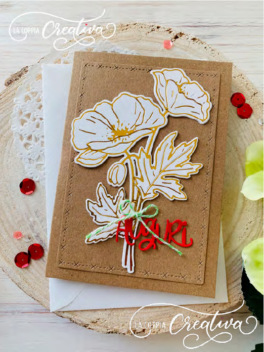 Hot Foil Due Papaveri