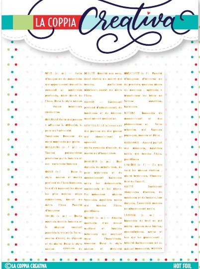 Hot Foil Pagina Vintage