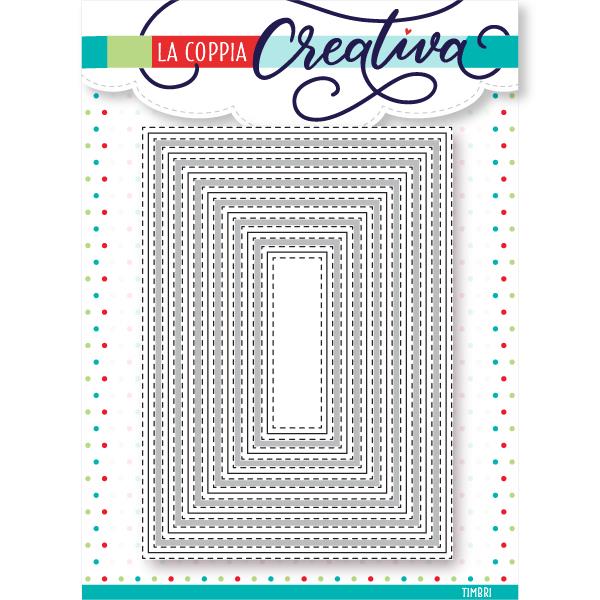 Fustelle Rettangoli cuciti A6