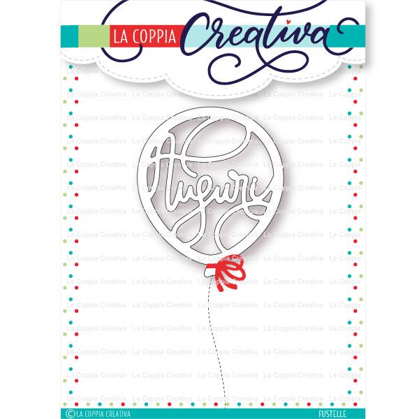Fustelle Palloncino Auguri