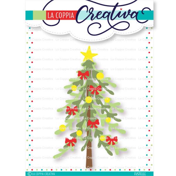 Fustelle Albero Con Decorazioni