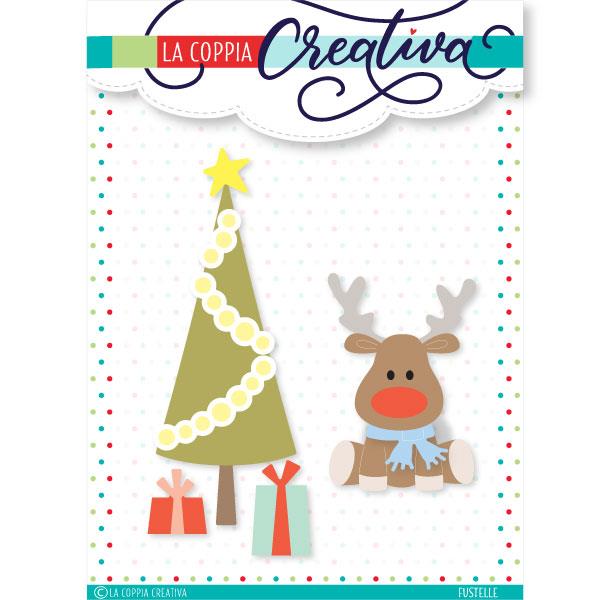 Fustella Renna di Natale 2