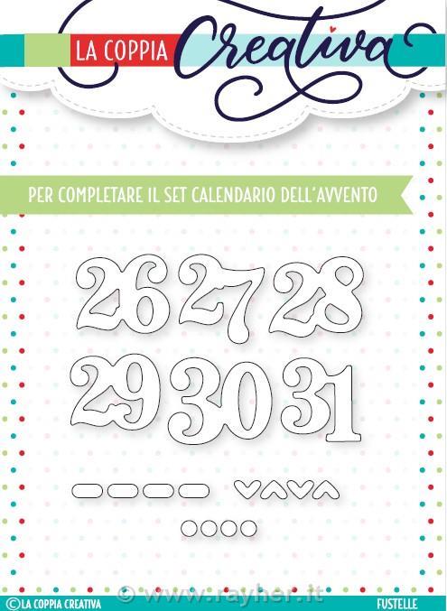Fustella Numeri 26-31