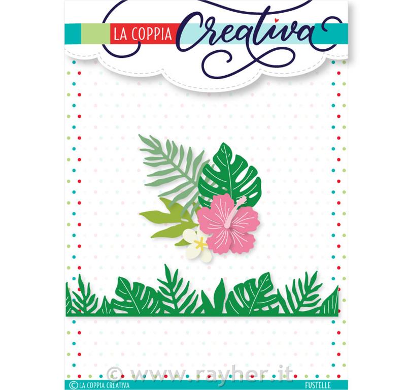 Fustella Foglie Tropicali