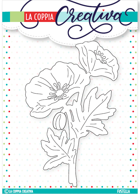 Fustella Due Papaveri