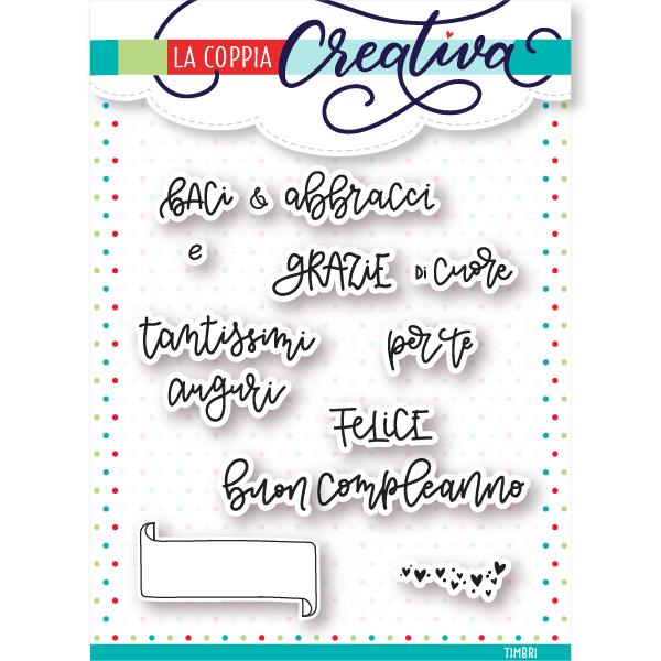 Timbri Auguri di cuore