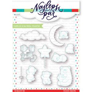 Rezalne šablone Mali medvedki