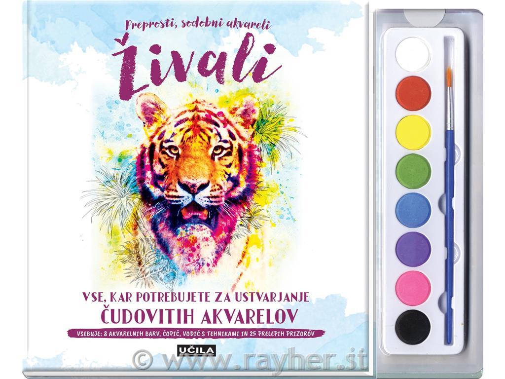 Knjiga Živali akvareli