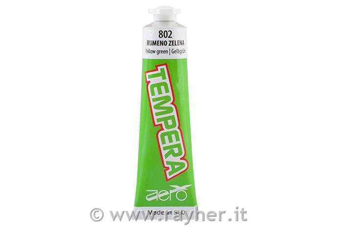 AERO tempera 42 ml rumeno zelena 802