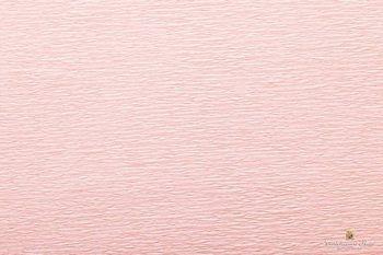 Krep papir, 60g, 50x250 cm, nežno roza