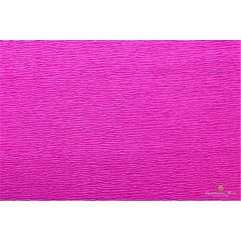 Carta crespa, 60 g, 50 × 250 cm, ciclamo