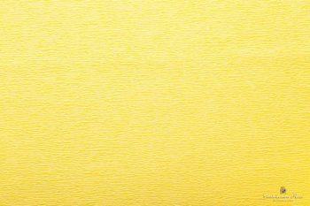 Carta crespa, 60 g, 50 × 250 cm, giallo