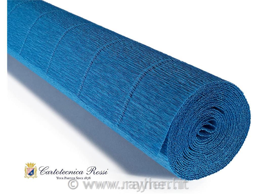 Cvetličarski krep papir, 180g, moder, 50x250cm, 1 kos