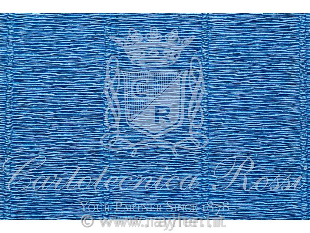 Cvetličarski krep papir, 180g, moder, 50x250cm, 1 kos