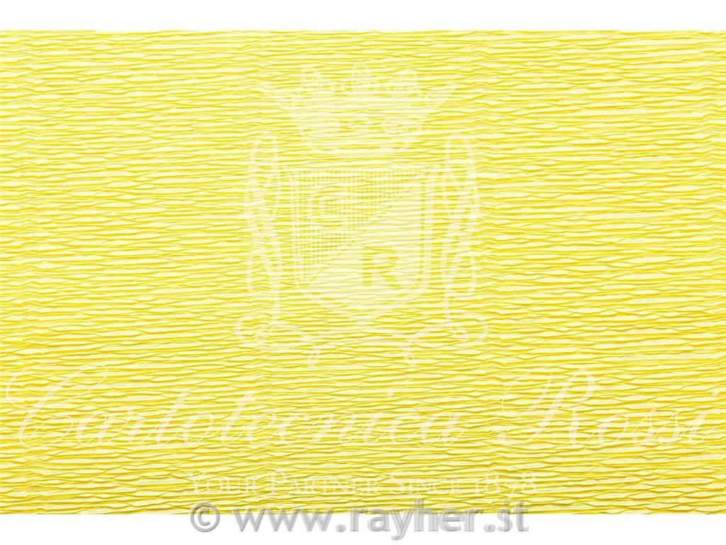Cvetličarski krep papir, 180g, sv.rumen, 50x250cm, 1 kos