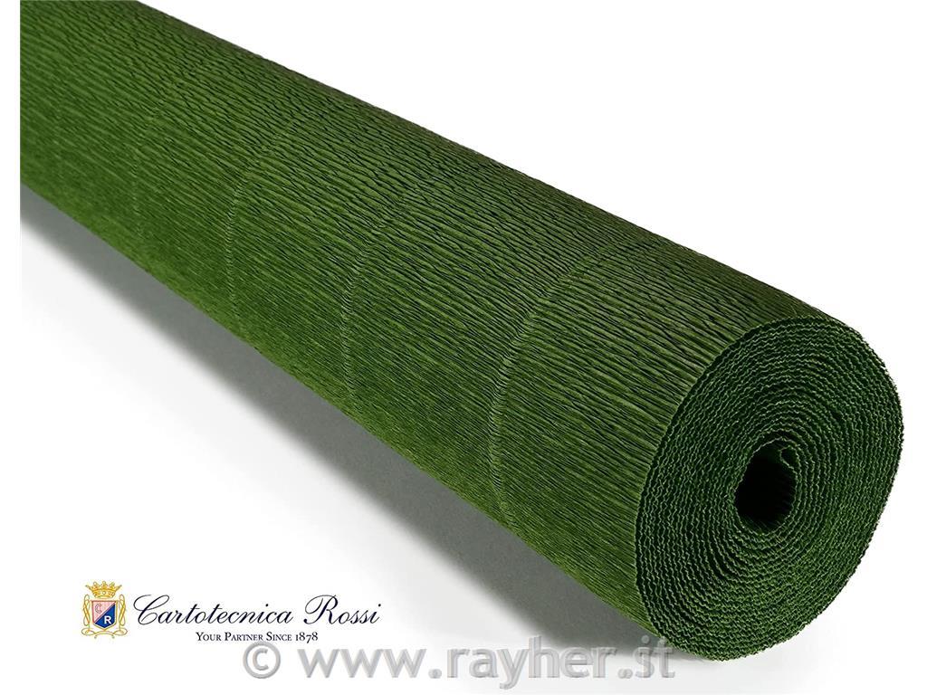 Cvetličarski krep papir, 180g, list.zelen, 50x250cm, 1 kos