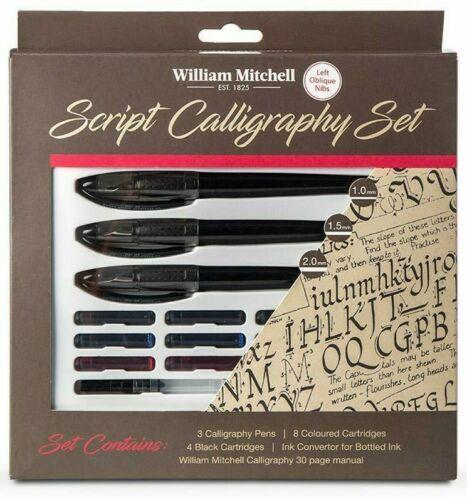 Art Pen Script Set straight