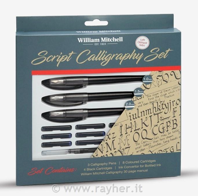 Art Pen Script Set left oblique