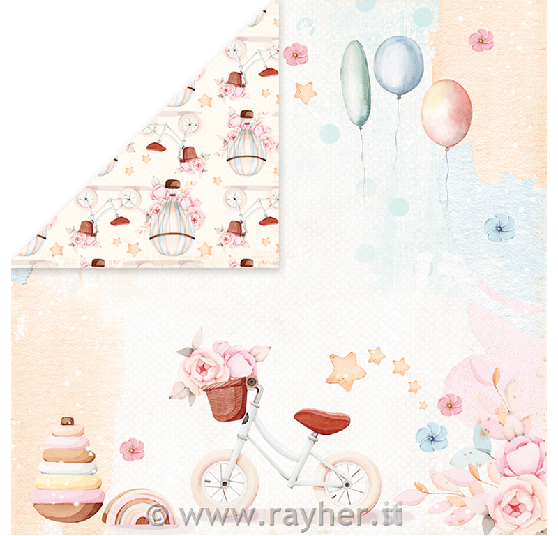 Carta scrapbook Baby Toy 0530,5x30,5 cm