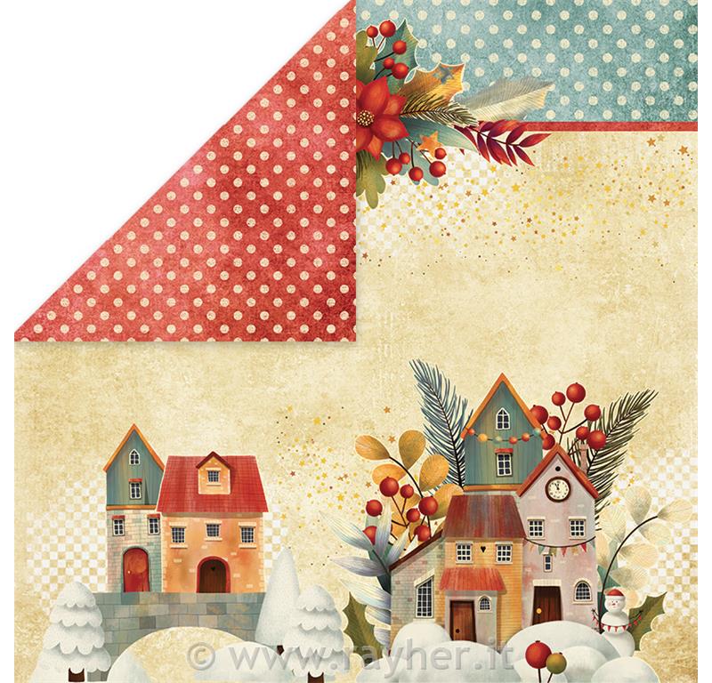 Carta scrapbook Colors of Xmas 01