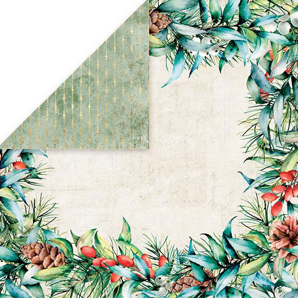 Carta scrapbook Christmas Vibes 01