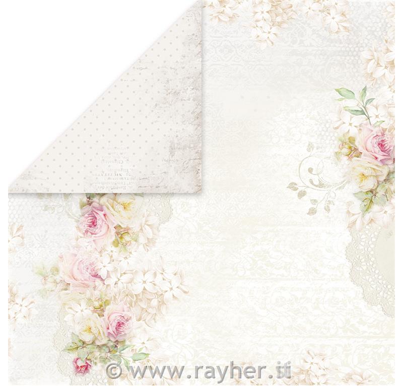 Carta scrapbook Flower Romance 0330,5x30,5 cm