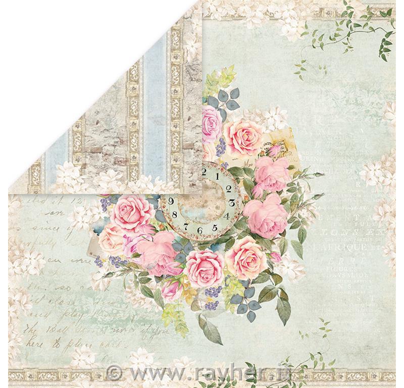 Scrapbooking papir Gone with the wind 02 30,5x30,5 cm, 250g/