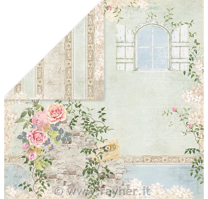 Scrapbooking papir Gone with the wind 06 30,5x30,5 cm, 250g/