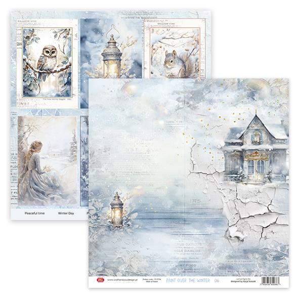 Carta scrapbook, 30x30cm, 250gsm