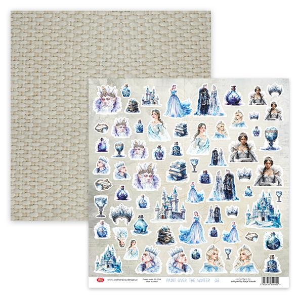 Carta scrapbook, 30x30cm, 250gsm