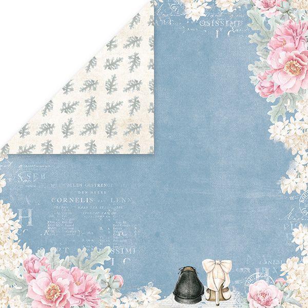 Scrapbooking papir Pastel Wedding 05