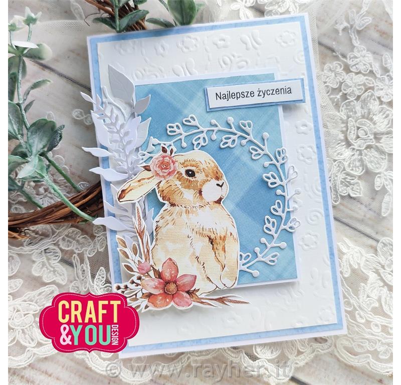 Scrapbooking papir Spring Time 02, 30.5x30.5cm, 250gsm