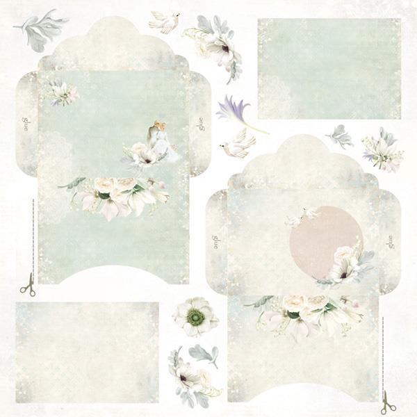 Carta scrapbook Sweet Time 08