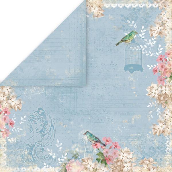 Carta scrapbook Vintage Time 06