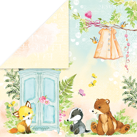 Carta scrapbook, 30x30cm, 250gsm