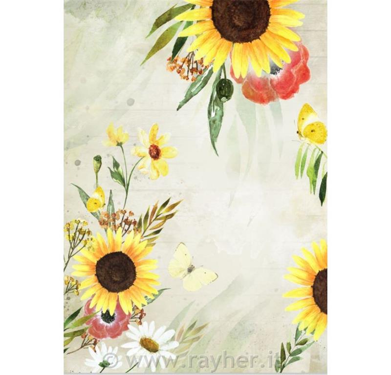 Rižev papir A4, Blossom Meadow 02