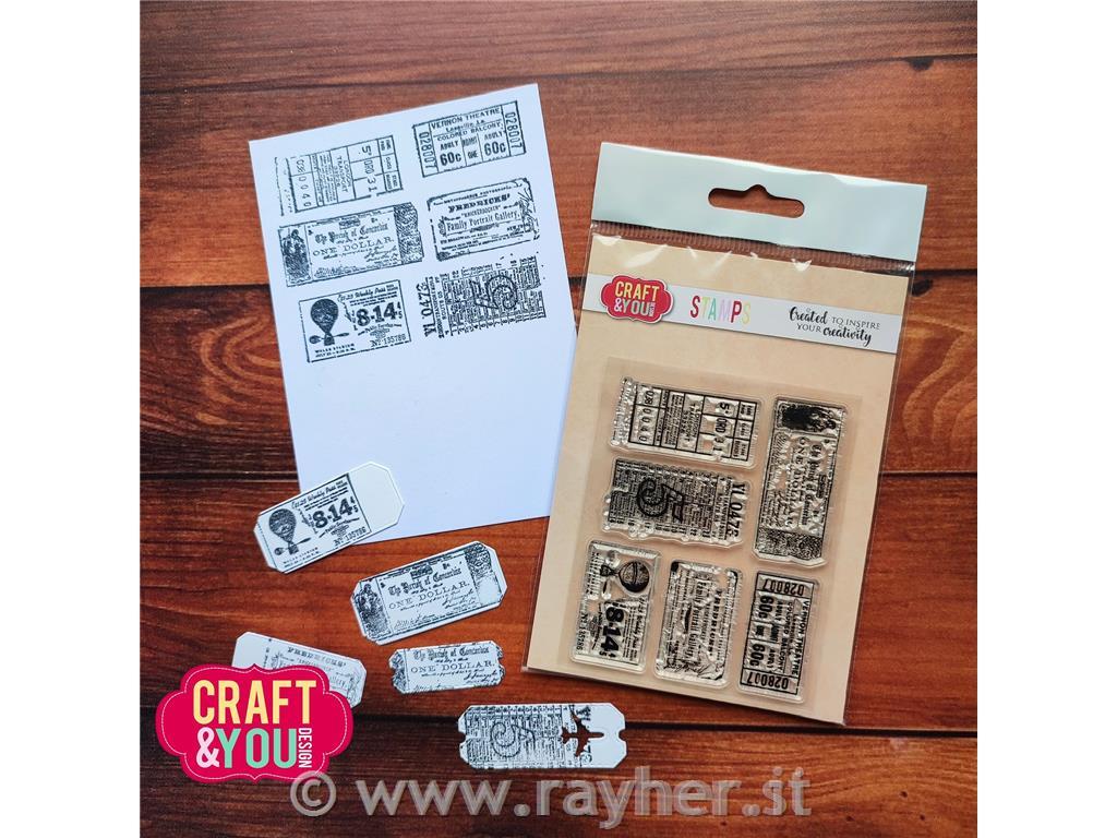 Timbri C&Y, Ticket 1 Set